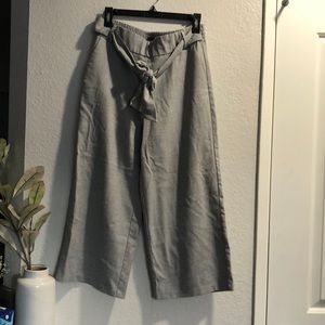 Zara. Black & Grey Pants